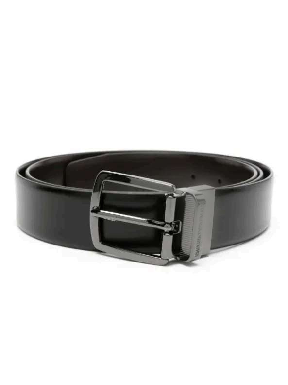 Men's leather belt