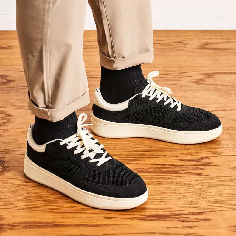 Men's leather sneakers
